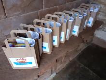 Messy Church bags for Christmas